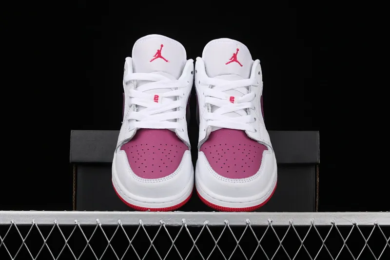 All categories Air Jordan Jordan series basketball shoes Air Jordan 1 Low G version pure original Air Jordan1 Low AJ1 Joe 1 Valentine's Day low-top basketball shoes 554723-161